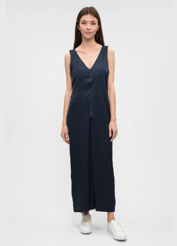 Комбінезон Pepe Jeans однотонний темно-синій кежуал