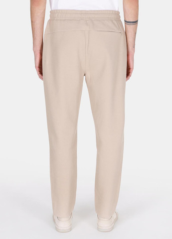 Бежевые спортивные, кэжуал демисезонные зауженные брюки Colin's