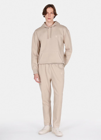 Бежевые спортивные, кэжуал демисезонные зауженные брюки Colin's