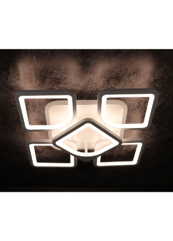 Люстра потолочная LED с пультом A2281/4+1S-RGB-wh Белый 11х40х40 см. Sunnysky (253630595)