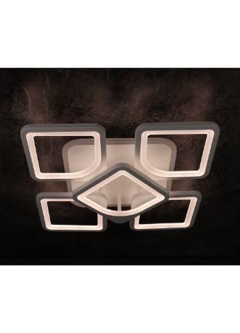 Люстра потолочная LED с пультом A2281/4+1S-RGB-wh Белый 11х40х40 см. Sunnysky (253630595)