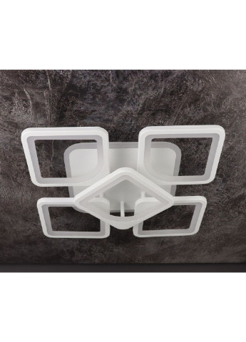 Люстра потолочная LED с пультом A2281/4+1S-RGB-wh Белый 11х40х40 см. Sunnysky (253630595)