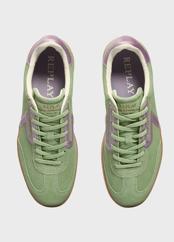Кроссовки Replay светло-зелёные всесезоны (346673400)