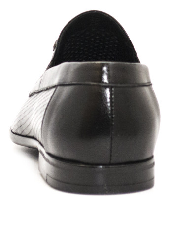 Черные кэжуал туфли Стептер без шнурков