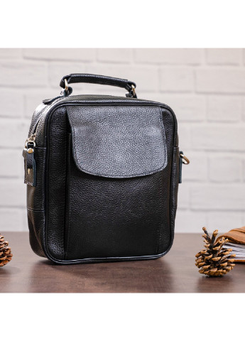 Чоловіча шкіряна сумка 20х22,5х7 см Shvigel (229460015)