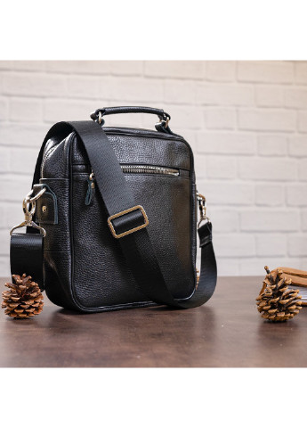 Чоловіча шкіряна сумка 20х22,5х7 см Shvigel (229460015)