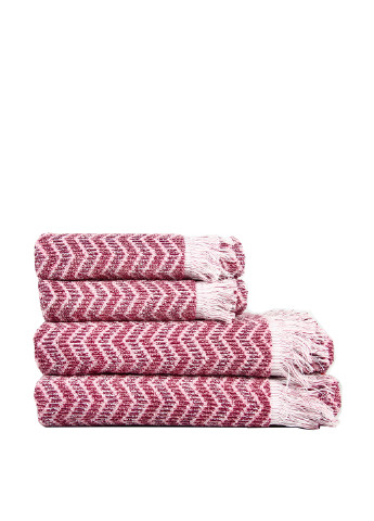 Maisonette рушник (1 шт.), 70х140 см абстрактний рожевий виробництво - Туреччина