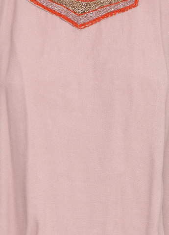 Бледно-розовая летняя блуза Vila