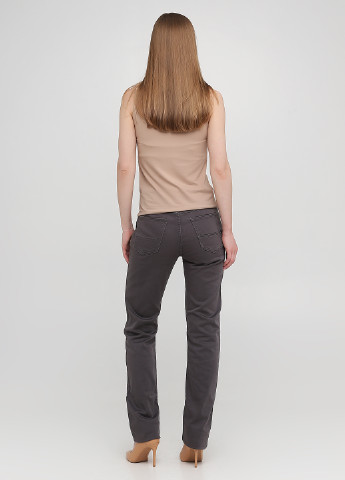 Темно-серые кэжуал демисезонные зауженные брюки Celio