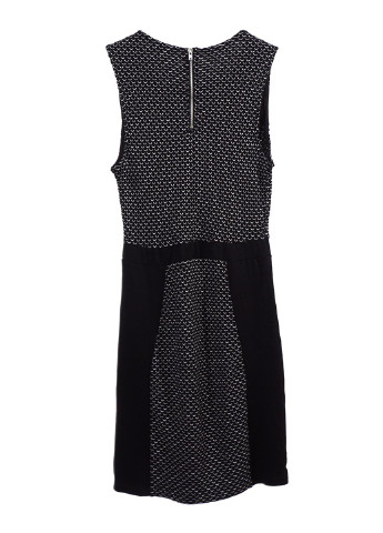 Чорна кежуал плаття H&M з геометричним візерунком