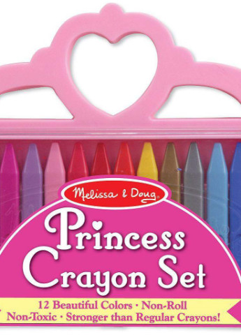 Набір для творчості Мілки полімерні Принцеса 12 кольорів (MD4155) Melissa&Doug (254066301)