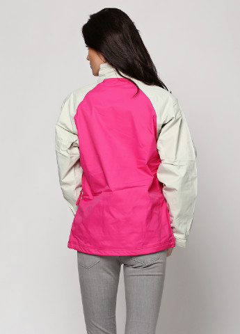 Рожева зимня куртка лижна F2