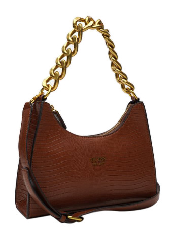 Сумка TULLIA Hobo 10059 Коричневий Guess (266345782)