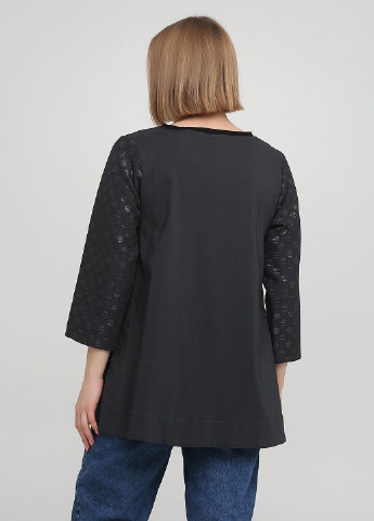 Темно-сіра демісезонна блуза Peperosa