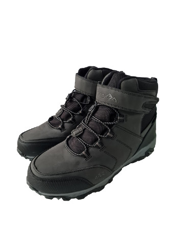 Темно-серые кэжуал зимние ботинки B & G