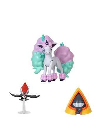Набор игровых фигурок Снорант, Пикипек, Понита (3 пр.) Pokemon (264657628)