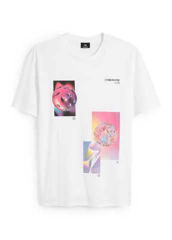 Біла футболка C&A