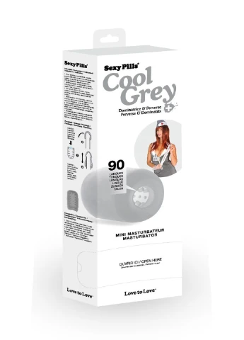 Мастурбатор пилюля SEXY PILLS COOL GREY Love To Love (254152303)