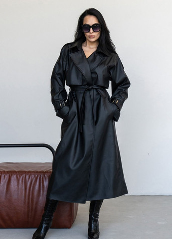 Плащ Fashion тренчкот на завязках демисезон (367049685)