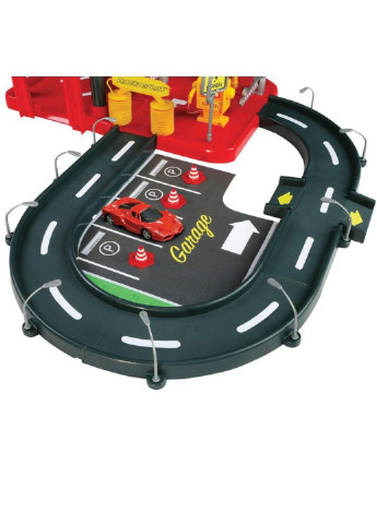 Игровой набор Гараж Ferrari (3 уровня, 2 машинки 1:43) (18-31204) Bburago (254068353)