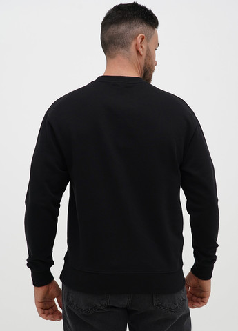 Черный свитшот Trend Collection однотонный без декора (328567458)