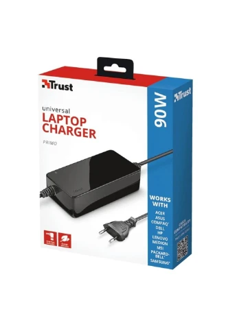 Блок питания к ноутбуку (22142_TRUST) Trust Primo 90W-19V Universal Laptop (250054382)