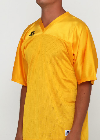 Желтая футболка Russell