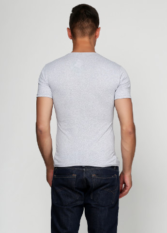 Светло-серая футболка Star Lion