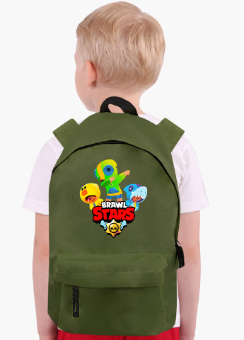 Детский рюкзак Леон Бравл Старс (Leon Brawl Stars) (9263-1703) MobiPrint (217074923)