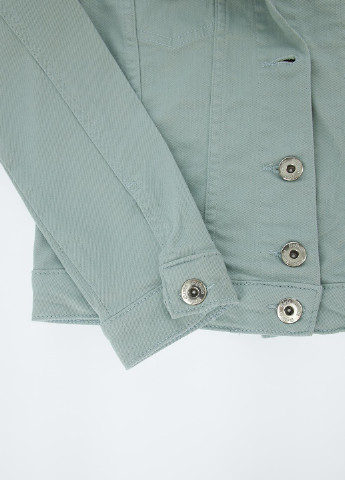 Светло-зеленая демисезонная пиджак DeFacto