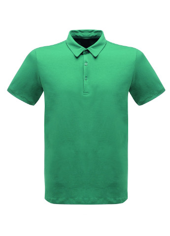 Темно-зеленая футболка-поло для мужчин Regatta однотонная