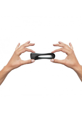 Эрекционное кольцо двойное FLUX RING - BLACK ONYX Love To Love (255073518)