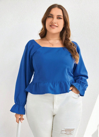 Синіти блуза SHEIN