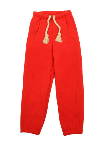 Красные кэжуал зимние прямые брюки Timbo