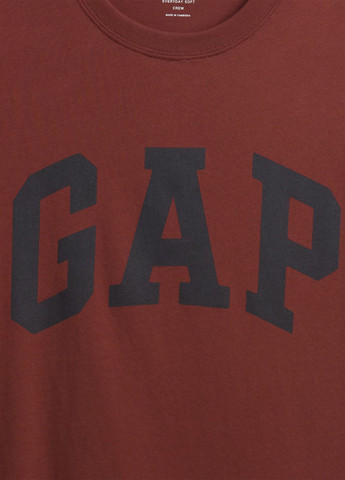 Коричнева футболка Gap