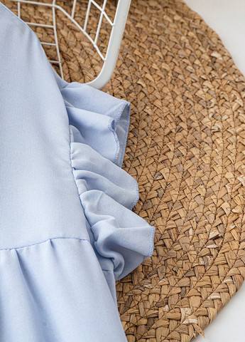 Синя кежуал сукня а-силует SHEIN колор блок