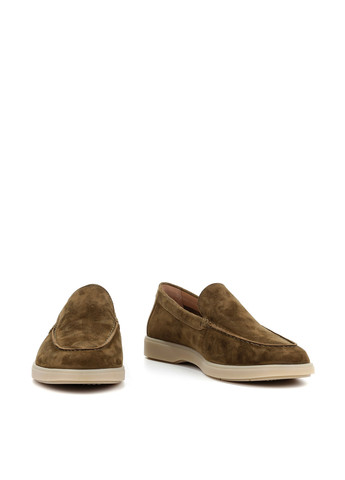 Рыжие кэжуал туфли Le'BERDES без шнурков