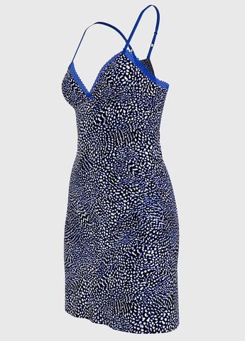 Синее домашнее платье Tommy Hilfiger леопардовый