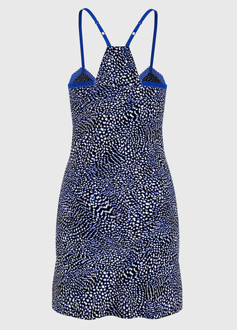 Синее домашнее платье Tommy Hilfiger леопардовый