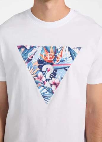 Біла футболка Guess