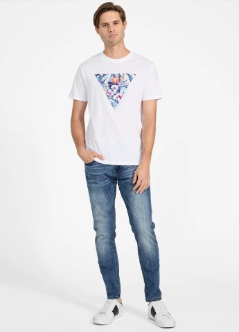 Біла футболка Guess