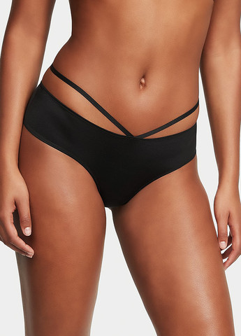 Черный демисезонный комплект (бюстгальтер, трусики) Victoria's Secret