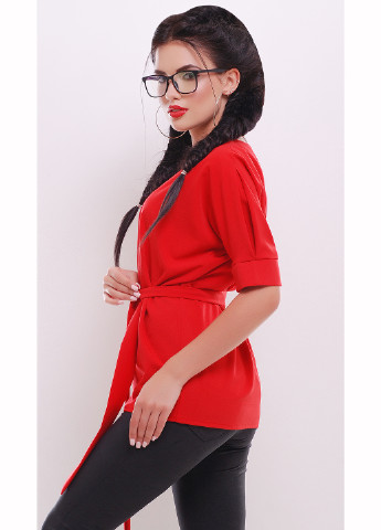 Червона демісезонна блуза TessDress