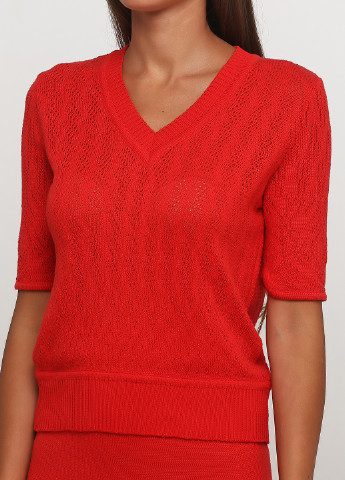Красный летний пуловер пуловер Only Women
