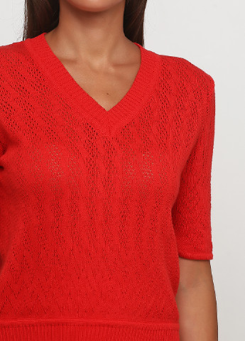 Красный летний пуловер пуловер Only Women