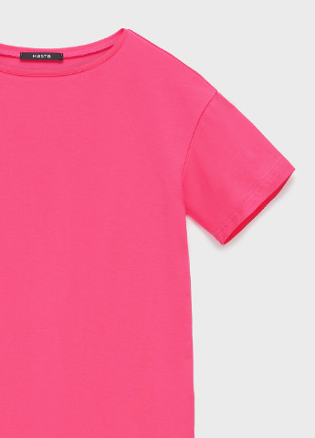 Рожева літня футболка-сукня жіноча KASTA design