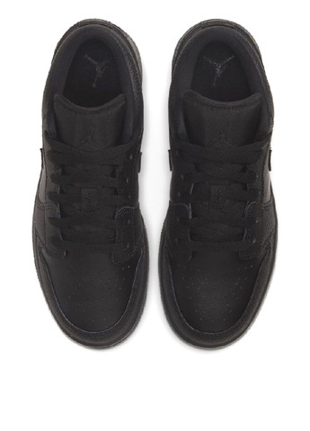 Чорні осінні кросівки 553560-091_2024 Nike 1 Low Black Gs