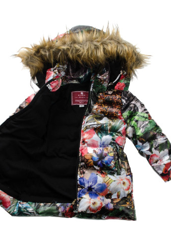 Комбинированная зимняя куртка Puledro