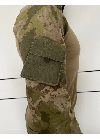 Оливковий (хакі) демісезонний чоловічий армійський костюм мультикам для зсу tactical тактична форма убакс і штани туреччина m 6841 No Brand