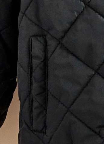 Черная зимняя куртка SHEIN
